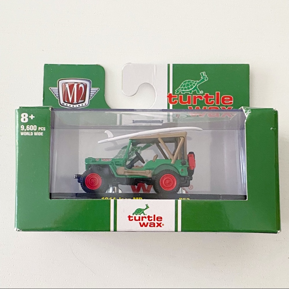 NWT M2 Turtle Wax 1944 Jeep MB R53 with Surf Board